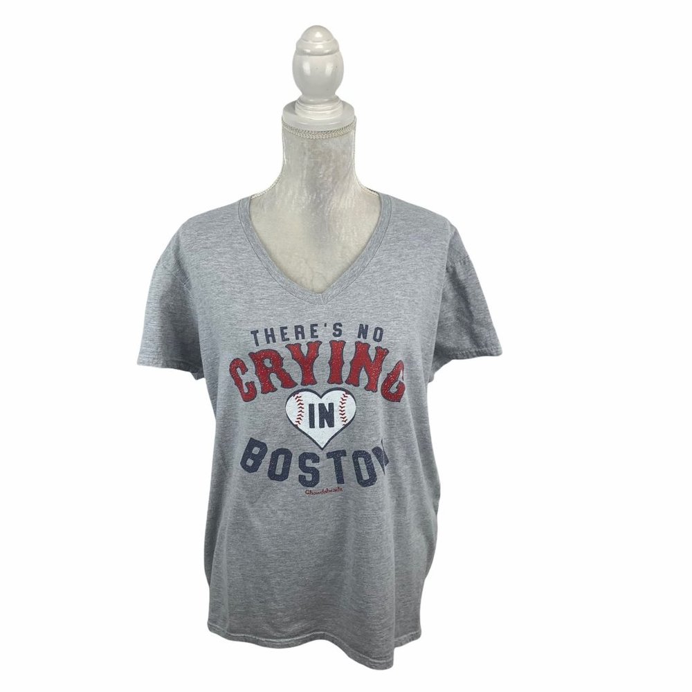 Chowdaheadz Baseball Graphic‎ T-shirt Boston 2XL